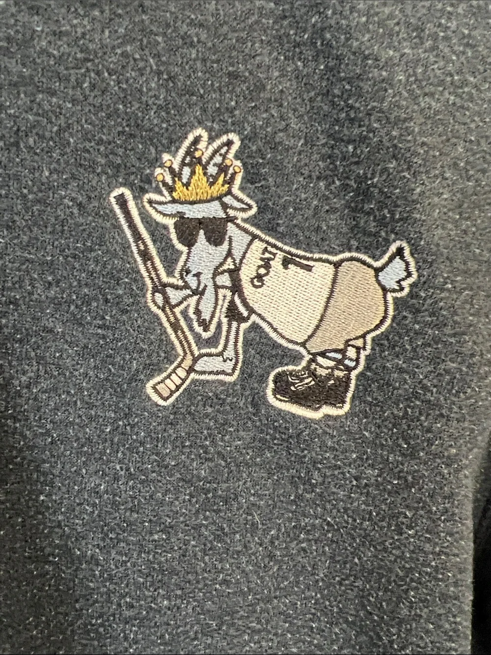 Kids GOAT USA  Hoodie Sweatshirt (Ice Hockey Goat)